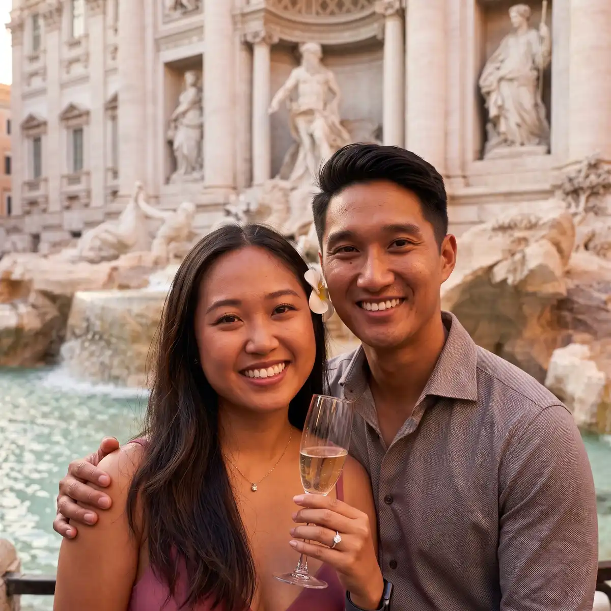Dan Le and Tiffany Tran